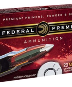 FEDERAL PREMIUM AMMUNITION 338 LAPUA MAGNUM 300 GRAIN NOSLER ACCUBOND