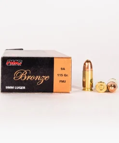 9mm – 115 gr FMJ – PMC (9A) – 1000 Rounds