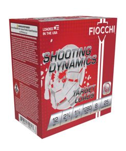 12 Gauge 2 3/4" 1 1/8 Oz. 1280 FPS Shooting Dynamics Target Loads, Case Of 250